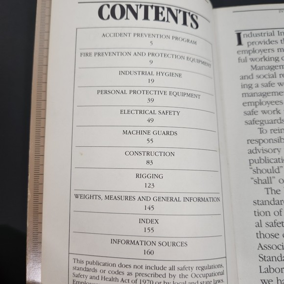 Safety Engineering Standards Book Industrial Indemnity PB Vintage1980 - Picture 8 of 9